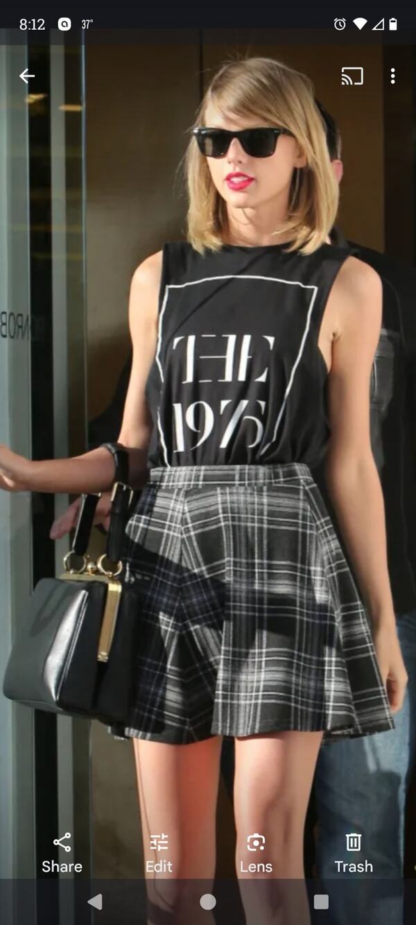 Taylor Swift inspired.Goth, Office Siren Academia. Plaid pleated Skirt Y2K vamp